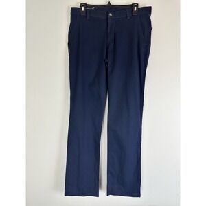 Chaps Navy Stretch Chino Pants Adjustable Waist Youth Boys Size 18 Husky NWT